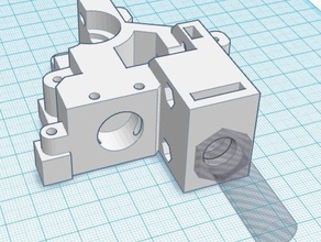 wade extruder body sensor mod 175mm filament support 3d printer extruders 3d print model - Mito3D
