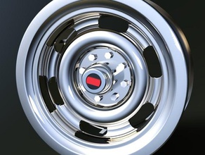 19 scala camion cerchio stretto pneumatici rc i veicoli rim della ruota assiale axial scx10 le parti 3d print model - Mito3D