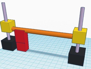 calibrar o eixo auto sensor de nível 3d a impressora partes 3d print model - Mito3D