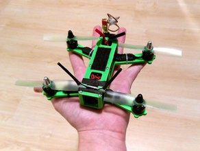 froggy 150 micro fpv racer rc vehicles 3d print model - Mito3D