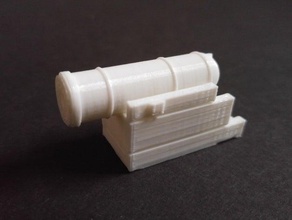 miniature cannon toy game accessories dnd games wargaming 3d print model - Mito3D