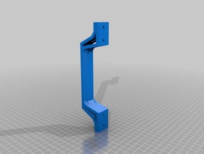 robust handle household 3d print model - Mito3D