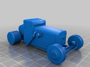 sıçan yolu araçlar 3d print model - Mito3D