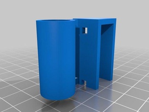 filament filter 12mm mdf frame 3d printer accessories 3d print model - Mito3D