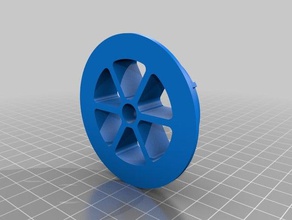 bobina di filamento titolare d53mm d85mm 3d la stampante parti macher makerboot rollenhalter 3d print model - Mito3D