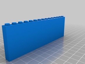 3ª parte de lego contenedor la construcción los juguetes personalizado 3d print model - Mito3D