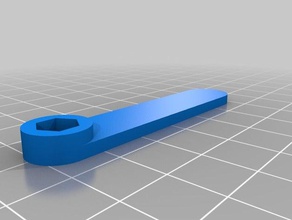 my customized socket wrench hand tools 3d print model - Mito3D