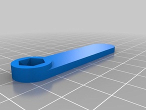mi personalizados llave de tubo mano herramientas 3d print model - Mito3D