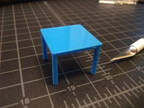 lack coffee table sculptures 3d print model - Mito3D