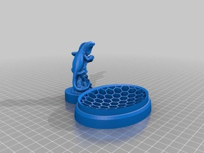 iguana Seifenschale Bad Zimmer die hygiene praktisch WC nützlich Waschraum waschen 3d print model - Mito3D