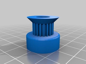 790 shaft pulley 20 teeth 3d printer parts customized 3d print model - Mito3D