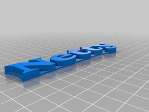 mi texto personalizado otros 3d print model - Mito3D