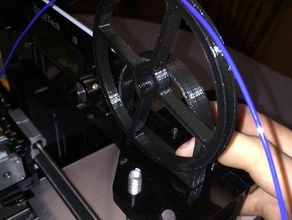 filament de la roue 3d l'imprimante accessoires titulaire geeetech prusa i3 3d print model - Mito3D