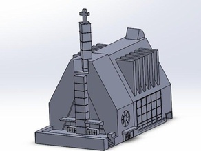 coreia igreja edifícios estruturas 3d print model - Mito3D