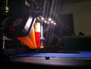 led light strip printrbot simple metal 3d printer accessories 3d print model - Mito3D
