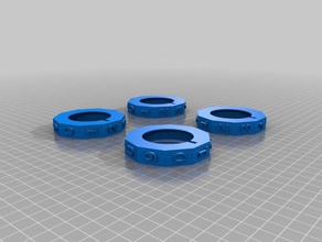 combo lock Container angepasst 3d print model - Mito3D