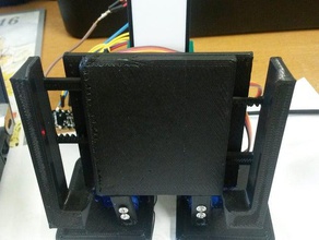 mobbob2 adjustable phone holder robotics 3d print model - Mito3D