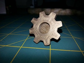 engrenagem puxe a gaveta decoração 3d print model - Mito3D