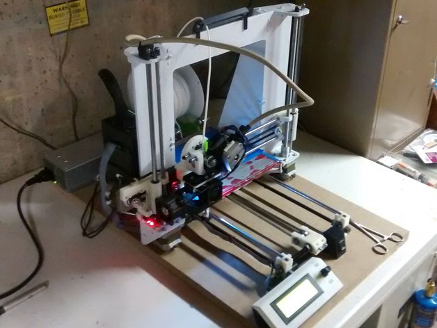dupla 608 rolamento da polia prusa i3 -remix reforçado 3d a impressora partes 3D print model - Mito3D