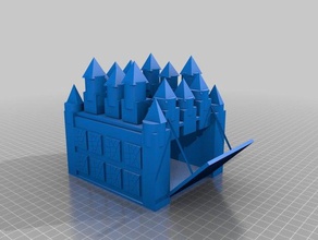 castelo 3d impressão 3d print model - Mito3D