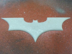batman batarang işaretler logoları 3d print model - Mito3D