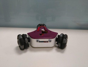 mini loki omnidirectional robotic platform robotics bqlabs omniwheel omni wheel printbot wheels witbox 3d print model - Mito3D