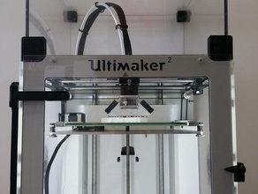 ultimaker 2 delante de la puerta 3d impresora accesorios alojamiento cubierta frontal reprap ultimaker2 actualización um2 3d print model - Mito3D