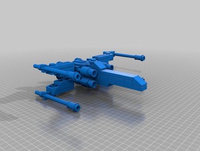 asa de blocos construção modelos aka lego brinquedos jogos 3d print model - Mito3D