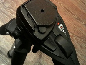 clip manfrotto compact tripod camera 3d print model - Mito3D