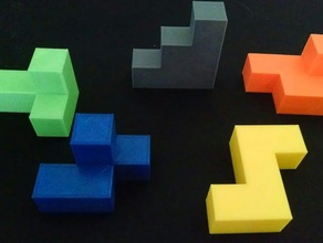 3d cube puzzle de la construcción los juguetes engineeringproject 3d print model - Mito3D