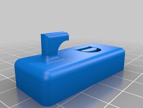 clé à crochet organisation 3d print model - Mito3D