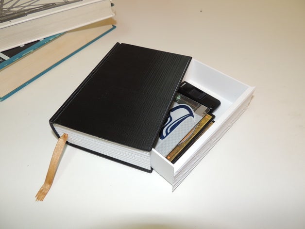 faux livre coffre-fort outil de les titulaires boîtes 3D print model - Mito3D