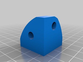3-fach universal-ecke 6mm 3d a impressora partes 3d print model - Mito3D