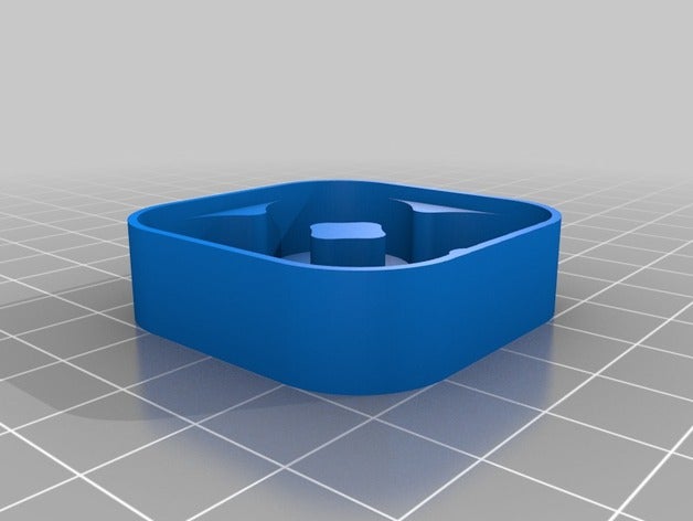 customized 18650 2x2 case top containers 3D print model - Mito3D