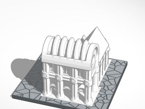 de la iglesia arte 3d print model - Mito3D