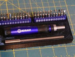 kobalt kit de chave fenda 70035 caso mão as ferramentas 3d print model - Mito3D