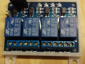 arduino, raspberry pi, 4 relais-platine montieren Elektronik 3d print model - Mito3D