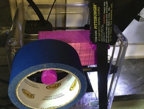 blue tape holder 3d printer accessories accessory cool m3d micro tool 3d print model - Mito3D