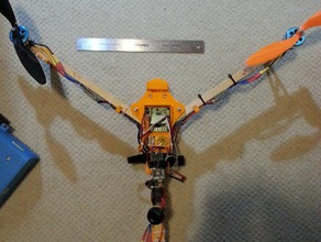 tricopter cg andere 3d print model - Mito3D