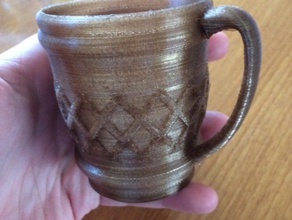 celtic mug kitchen dining knot coffee cup mugs trevorclarke 3d print model - Mito3D