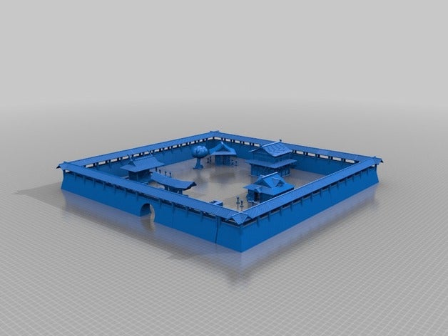 antiguo santuario 3d impresión 3D print model - Mito3D