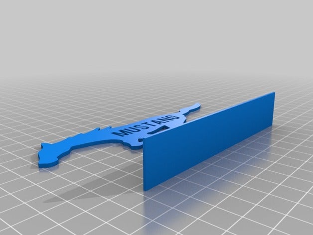 ford mustang automotriz 3D print model - Mito3D