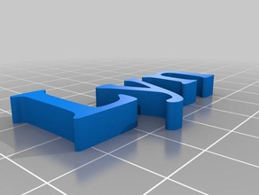 lyn outros personalizado 3d print model - Mito3D