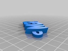 llavero fic chaveiros personalizado 3d print model - Mito3D