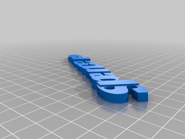 spencer clé fab de l'organisation personnalisé 3D print model - Mito3D