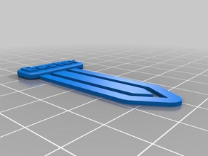 easter bookmark office customized 3d print model - Mito3D