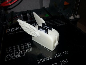 thor-ster sd sculture il volo di un tostapane scheda 3d print model - Mito3D