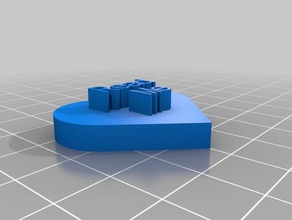 heart2 customized 3d print model - Mito3D