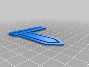 reformatiion marcador de clipe papel office personalizado 3d print model - Mito3D