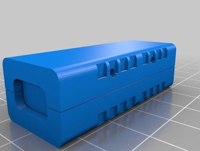 caja regulador usb la electrónica personalizado 3d print model - Mito3D